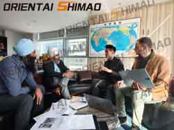अच्छी खबर: कनाडाई ग्राहकों ने ओरिएंटल शिमाओ का दौरा किया, $1 मिलियन के ऑर्डर पर हस्ताक्षर किए, वैश्विक सहयोग में नई ऊंचाइयों का गवाह बने
