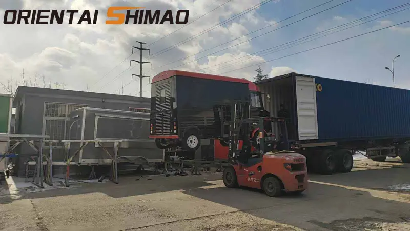 पेशेवर कंटेनर लोडिंग प्रक्रिया सिट्रोएन फूड ट्रक की सुरक्षित वैश्विक डिलीवरी सुनिश्चित करती है