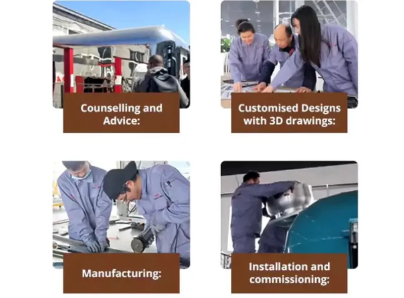 चीन में आपका विश्वसनीय मोबाइल किचन पार्टनर- वैश्विक बाजार के लिए पेशेवर कस्टम फूड ट्रेलर