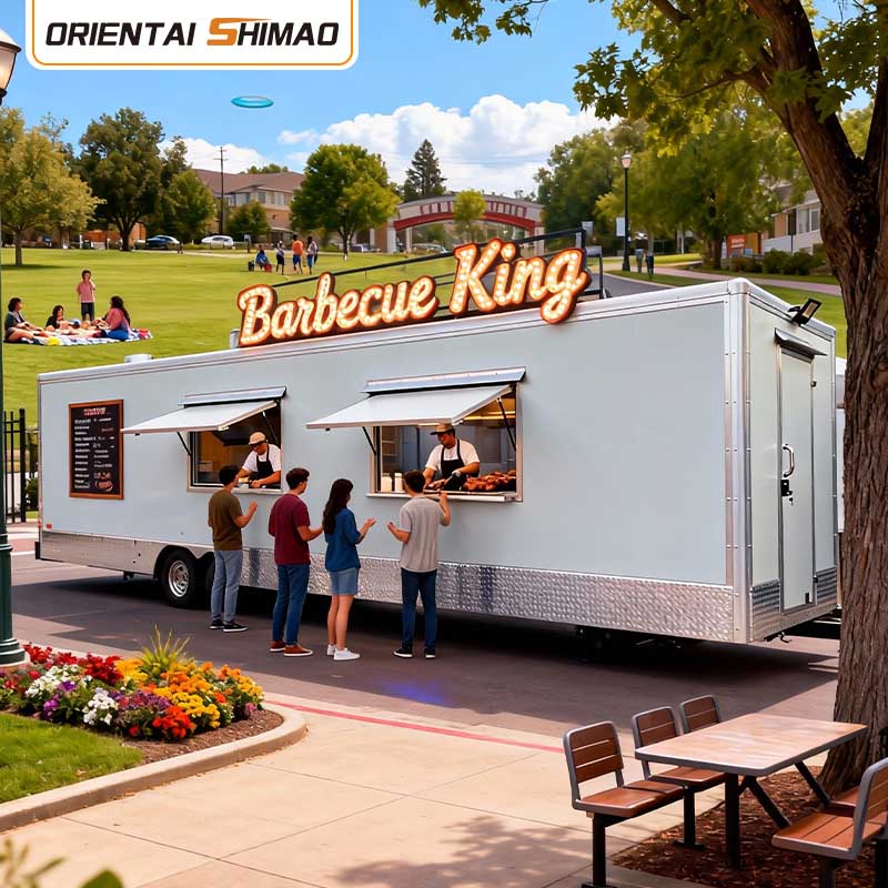 आइसक्रीम कार्ट जेलाटो डेज़र्ट चुरोस मोबाइल कैटरिंग फ़ूड ट्रेलर स्ट्रीट सर्विस फ़ूड ट्रक