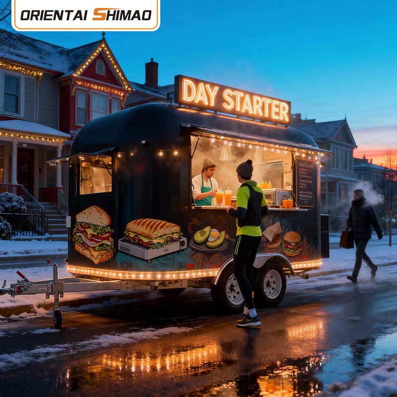 पिज़्ज़ा कॉफ़ी हॉटडॉग ट्रेलर